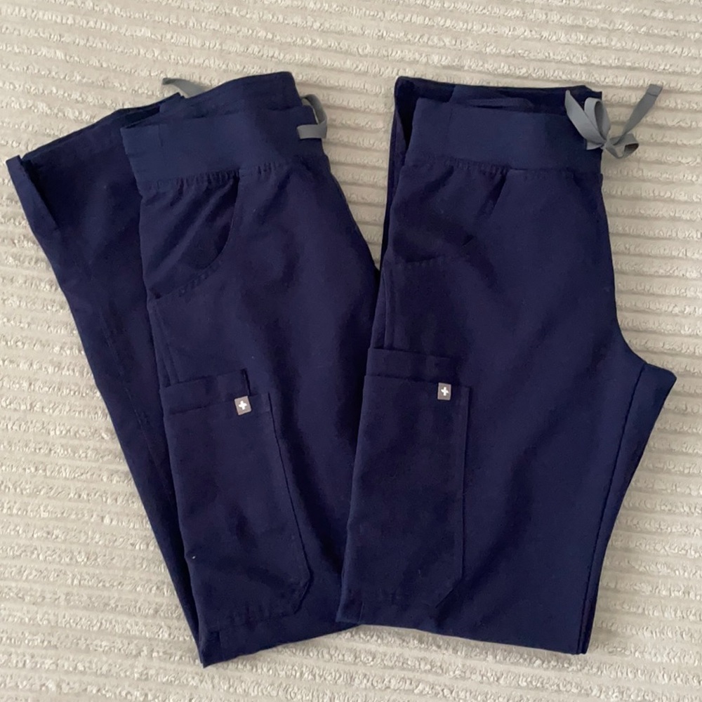 Figs Scrub Pants - Kade Navy XXS TALL